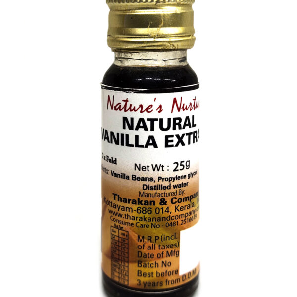 NaturesNurture Vanilla Extract 2 fold 25gm 1
