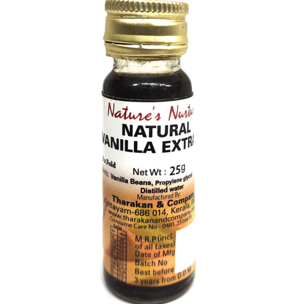 NaturesNurture Vanilla Extract 3 fold 25gm 1